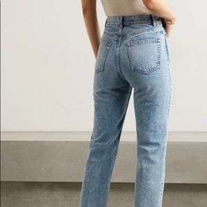 Cynthia high rise straight leg reformation jeans (W 27, never worn)